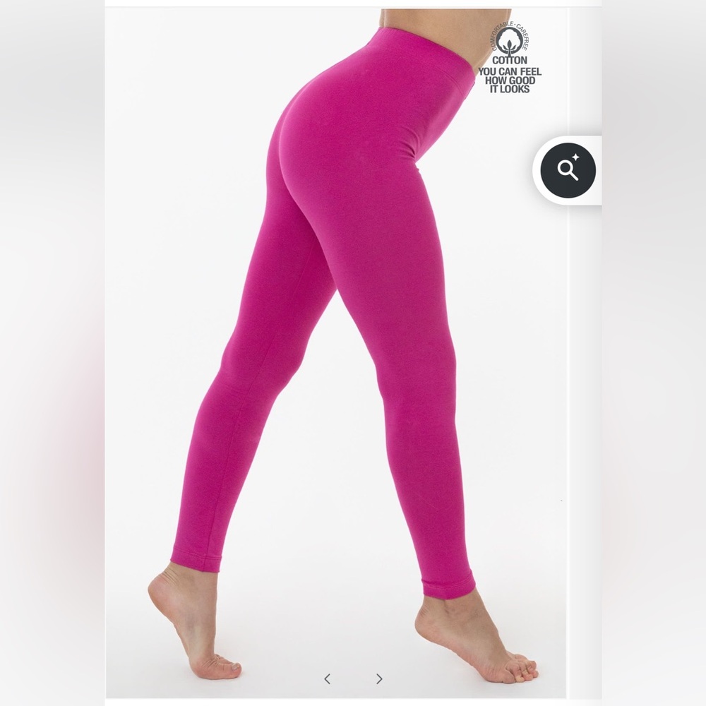 Los Angeles Apparel Cotton Spandex Leggings